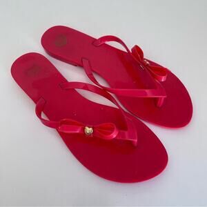 Mel by Melissa pink jelly‎ bow sandals